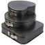 Multi Shape Cake Mold Set - Black - 3 Pcs image