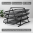 3 Tier Document Tray Organizer for Office or Home image