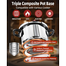 3-in-1 Stainless Steel Pressure Cooker 8QT image
