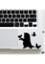 DDecorator Butterfly and Cat Laptop Sticker image