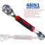 48-in-1 Universal Socket Wrench – Multifunction Socket Spanner with 360° Rotating Head Adjustable Ratchet Tool for Car Repair, Home image