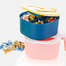 4 Compartment Mosla Box with Spoon – Compact Storage for Halud, Morich, Jeera and More image