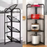 4 Layer Multipurpose Corner Shelf – Easy to Assemble and Durable image