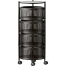 4 Layer Round Shape Kitchen Rack image