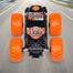4 Pack Monster Truck Toys for Boys Girls, Inertial Pull Back Vehicle Sets, Friction Driven Push and Go Toy Cars, Christmas Gift, Birthday Party Supplies for Toddlers Ages 3Plus image