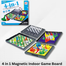 4 in 1 Magnetic Indoor Game Board image