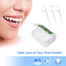 50 Pcs/Box Dental Floss Toothpick Interdental Cleaner Toothpick Flosser image