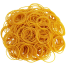 Thick Medium Elastic Rubber Bands Yellow image