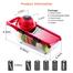 7in1 Multifunctional Vegetable Slicer Peeler Cutter Manual Vegetable Shredder Kitchen AccessoriesCutter, Kitchen Slicer food image