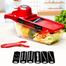7in1 Multifunctional Vegetable Slicer Peeler Cutter Manual Vegetable Shredder Kitchen AccessoriesCutter, Kitchen Slicer food image