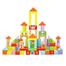 80 Pcs Fisher Price Educational Wooden Blocks Count and Spell Blocks for Kids Preschool Development Toys Puzzle image