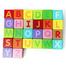 80 Pcs Fisher Price Educational Wooden Blocks Count and Spell Blocks for Kids Preschool Development Toys Puzzle image