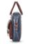 Plain Blue Leather Executive Bag SB-LB420 image