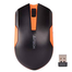 A4Tech G3-200N Wireless Mouse 1200 DPI, 2.4 G Black Orange image