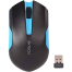 A4Tech G3-200N Wireless Mouse 1200 DPI, 2.4 G Black Blue image