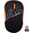 A4Tech G3-300N Optical Wireless Mouse (Black Orange) image