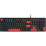 A4Tech S520N Mechanical Rgb Hot Swappable Gaming Keyboard Fire Black (Brown Switch) image