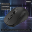 A4tech Fstyler FG15C Air2 Wireless Rechargeable Dual-Function Air Mouse-Black image