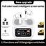 A9 Pro Wireless Bluetooth Headphones Original Earphone ANC Noise Reduction Headset LED Touch Screen Earbuds-Best Rate image