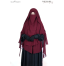 Glam Touch Abru 3 Layer Hijab Niqab Set image
