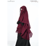 Glam Touch Abru 3 Layer Hijab Niqab Set image