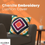 ALLORA Chenille Embroidery Cushion Cover image