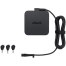 ASUS U65W-01 Universal Mini Multi-Tips Laptop Adapter-Black image