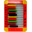 Abacus Frame Counting Frame Educational With Multicolor Beads For Kids (abacus_plastic_m1) Multicolor image