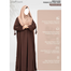 Glam Touch Abaya Al-Afiya Sleeve Tassel Abaya image