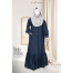Glam Touch Abaya Al-Bashira Front Open Snap Button Abaya image