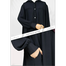 Glam Touch Abaya Al-Bashira Front Open Snap Button Abaya image