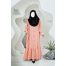Glam Touch Abaya Al-Bashira Front Open Snap Button Abaya image