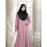 Abaya Al Haneen-Premium Show Button Abaya Nude Pink image