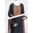 Glam Touch Abaya Al-Khusbu-Shrug Style Single Part Abaya image
