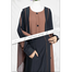 Glam Touch Abaya Al-Khusbu-Shrug Style Single Part Abaya image