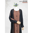 Glam Touch Abaya Al-Khusbu-Shrug Style Single Part Abaya image