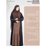 Glam Touch Abaya Al-Khushbu-Shrug Style Single Part Abaya image