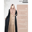 Glam Touch Abaya Al-Khushbu-Shrug Style Single Part Abaya | image