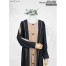Glam Touch Abaya Al-Khushbu-Shrug Style Single Part Abaya | image