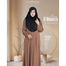 Glam Touch Abaya Al-Muneera Premium Pleate Design Abaya image