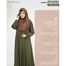 Glam Touch Abaya Al-Muneera Premium Pleate Design Abaya image