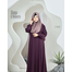 Glam Touch Abaya Al-Muneera Premium Pleate Design Abaya image