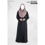 Abaya Al-muneera Premium Pleate Design Abaya image