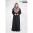 Abaya Al-muneera Premium Pleate Design Abaya image