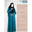 Glam Touch Abaya Ar-Rafi'Ah-Premium Sleeve Button Abaya image