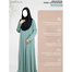 Glam Touch Abaya Ar-Rafi'Ah-Premium Sleeve Button Abaya image