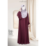 Glam Touch Abaya-Elham Cute Puff Sleeve Abaya | image