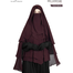 Glam Touch Abru 3 Layer Hijab Niqab Set | image