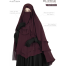 Glam Touch Abru 3 Layer Hijab Niqab Set | image