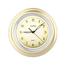 Ajina Acme Round Wall Clock - Golden image